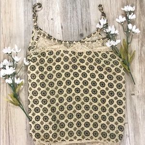 Cute Tank Top with Lace